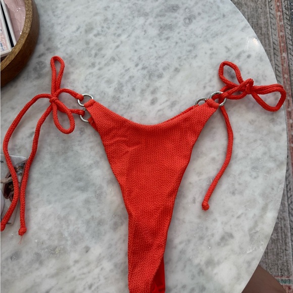 Knight Swim Papaya Crinkle Bikini Set - Picture 10 of 12